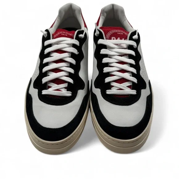 Project‎ Sustainability P448 Leather Sneakers Bali Italy EU 48 US 13.5 White